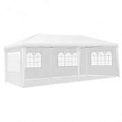 Costway 10 x 20 ft Outdoor Party Wedding Canopy Tent with Removable Walls and Carry Bag