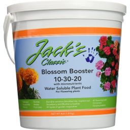 Jack's JRP51064 Classic Blossom Booster 10-30-20 Water Soluble Plant Food, 4 lb