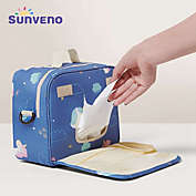 Sunveno Small Compact Diaper Bag Organizer Changing Bag