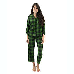 Leveret Women's Two Piece Flannel Pajamas Plaid