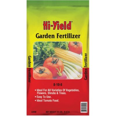 VPG (#32090) Hi-Yield Garden Fertilizers, 8-10-8, 20#