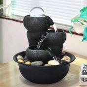 Infinity Merch 8 Inches Flowing Bowls Table Fountain