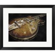 Great Art Now Electric Guitar by Marcus Prime 22.75 -Inch x 18.75-Inch Framed Wall Art