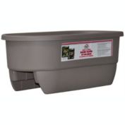 Apollo Exports (AP5720D) Dual Deck Rail Planter, Driftwood 24&reg; (1 pack)