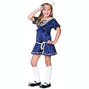 Enchanted Costumes Shipmate Cutie Girls Sailor Halloween Costume - Large