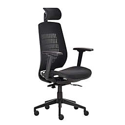 Vinsetto Ergonomic Office Chair High-Back Desk Chair with Breathable Mesh Fabric, Movable seat, 3D Armrest, Rotatable Headrest, Adjustable Lumbar Support, Reclining Function, Black