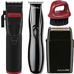BaByliss Pro FX870RI BOOST+ Clipper + Andis T-blade Trimmer + Double Foil Shaver