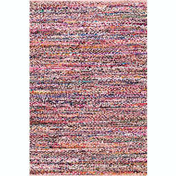 nuLOOM Slaton Braided Area Rug, 5' x 8', Pink