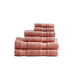 Madison Park Essentials. 100% Cotton Super Soft 6pcs Towel Set.