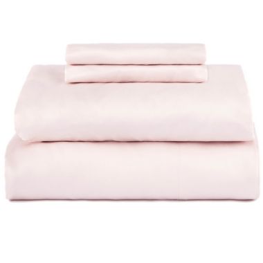 Bokser Home   450 Thread Count Ultra Soft Sateen Sheet Set - XL Twin, Pink Sand. View a larger version of this product image.