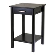 Winsome Liso End Table / Printer Table with Drawer and Shelf