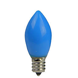 Sienna Pack of 4 Opaque Blue LED C7 Christmas Replacement Bulbs