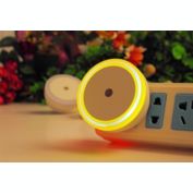 Kitcheniva Yellow Round 4Pcs Auto LED Light Induction Sensor Control Bedside