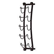 Southern Enterprises 33.5" Brown Contemporary Wall Mounted Wine Rack