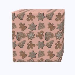 Fabric Textile Products, Inc. Napkin Set, 100% Polyester, Set of 4, 18x18