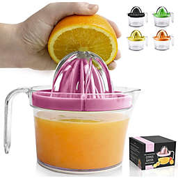 Zulay Kitchen Citrus Juicer Reamer - Orange 17oz