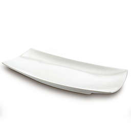 Gibson Elite Gracious Dining 13.25 Inch Ceramic Sushi Plate