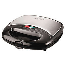 Brentwood Non Stick Panini Press and Sandwich Maker in Black and Silver
