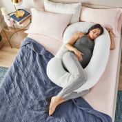 Nue by Novaform White C-shape Pregnancy Pillow