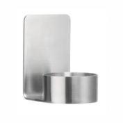 Smedbo Tea Light Candle Holder Self Adhesive Brushed Ss