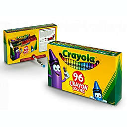 Crayola Crayon Set, 96 Pieces Coloring Set Built-in Sharpener