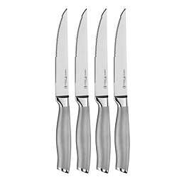 Henckels Modernist Steak Knife Set of 4, Silver, Stainless Steel