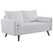 Modway Revive Upholstered Fabric Loveseat