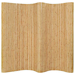 vidaXL Room Divider Bamboo 98.4
