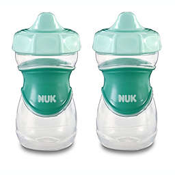 NUK Everlast Hard Spout Sippy Cup, Green, 10oz, 2 Pack