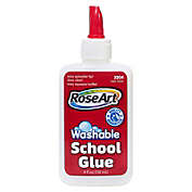 Rose Art Washable School Glue 4 oz Bottle
