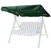 Wellstock 66x45in Replacement Swing Canopy Green
