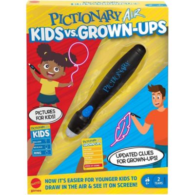 Mattel Pictionary Air Kids vs Grown-Ups Family Drawing Game, Links to Smart Devices