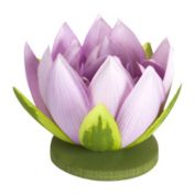 Melrose Decorative Lotus (Set Of 12) 4" X 4"H Polyester