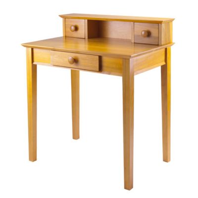 Winsome Studio Writing Desk with Hutch