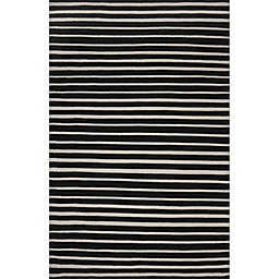 Reese Striped Wool Area Rug, 6' x 9'