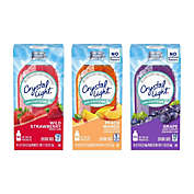 Crystal Light Caffeinated Drink Mix Variety Pack, 1 Grape, 1 Peach Mango, 1 Wild Strawberry, 1 Citrus, 4 CT