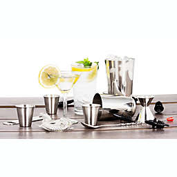 Lexi Home Wine and Cocktail Mixing Bar Set with Essential Barware Tools (16-Piece )