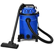 Slickblue 3 in 1 6.6 Gallon 4.8 Peak HP Wet Dry Vacuum Cleaner with Blower-Blue