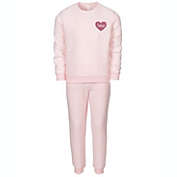 Ideology Toddler Girl&#39;s 2 Pc Love Fleece Sweatshirt & Pants Set Pink Size 3T