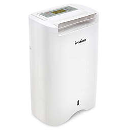 Ivation 19 Pint Desiccant Dehumidifier with Drain Hose, Small Dehumidifier for Rooms up to 410 Sq/Ft