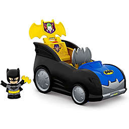 Fisher-Price Little People DC Super Friends 2-in-1 Batmobile, Batman vehicle and playset