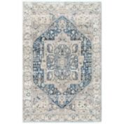 nuLOOM Harriet Vintage Medallion Fringe Area Rug