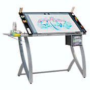 SD Studio Designs Futura Advance Craft and Drawing Table with Adjustable Top and Folding Shelf