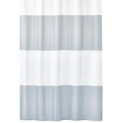 Shower Curtain Bathroom Waterproof Polyester Fabric Random Pattern & Hooks GX 