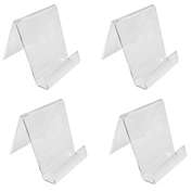 Stock Preferred Set Of 4 Pieces Crystal Clear Acrylic Book Easel Stand