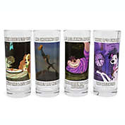 Disney Memes 10-Ounce Tumbler Glasses, Set of 4   Includes Lady and the , The Lion King, Alice in Wonderland, 101 Dalmatians   Home Barware For Liquor and Beverages, Kitchen Decor Essentials