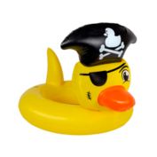 Swimline 22" Yellow Pirate Duck Swimming Pool Inner Tube Float