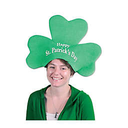 Beistle Plush St Patrick's Day Shamrock Hat - 6 Pack (1/Card)