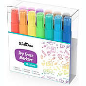 WallDeca Dry-Erase Thick Fine Line Markers, 13 Assorted Colors, Non-Toxic Art Tools for Kids & Toddlers 3 & Up