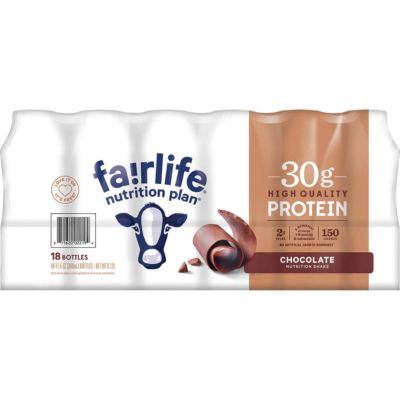 Fairlife Protein Shake, Chocolate, 11.5 fl oz, 18 ct